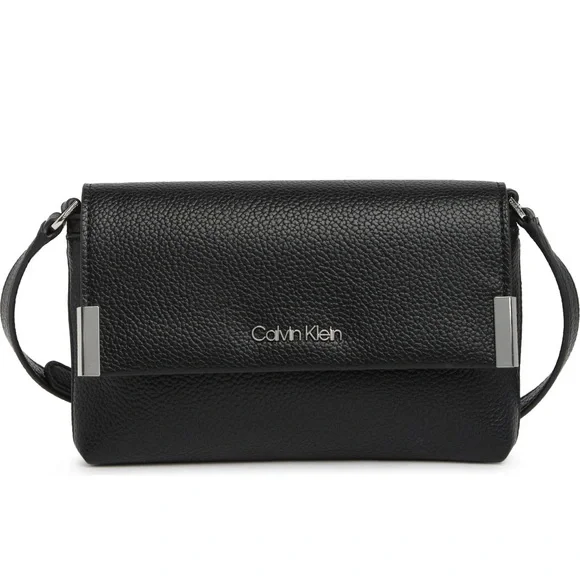 BNWOT Calvin Klein Foldover Flap Crossbody Bag - Picture 13 of 13